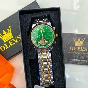 OLEVS 6607 Waterproof Luminous Male Mechanical Automatic Fashion Watch